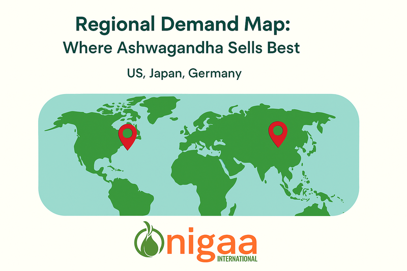 Regional Demand Map: Where Ashwagandha Sells Best (US, Japan, Germany)