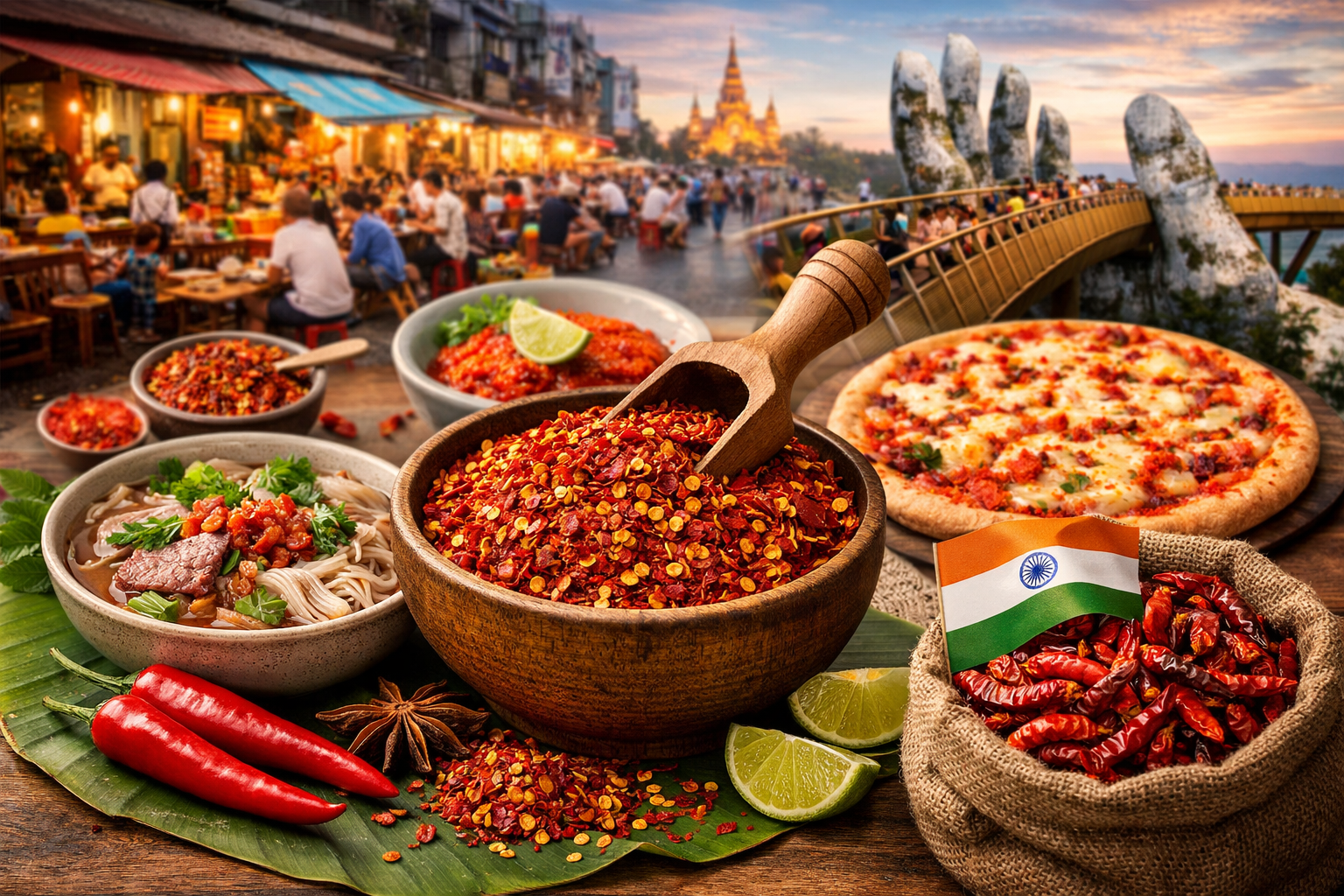 Red Chilli Flakes: A Growing Spice Trend in Vietnam’s Evolving Food Culture